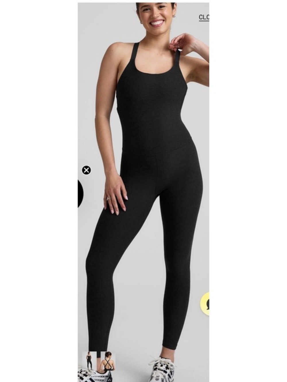 Beyond Yoga Spacedye Play the Angles Bodysuit in Darkest Night black medium